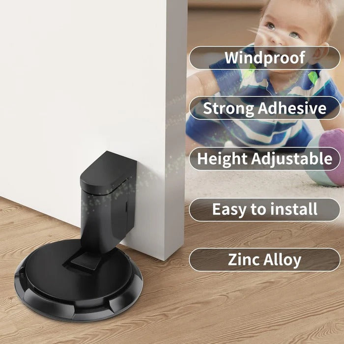 Heavy-Duty Adjustable Door Stopper