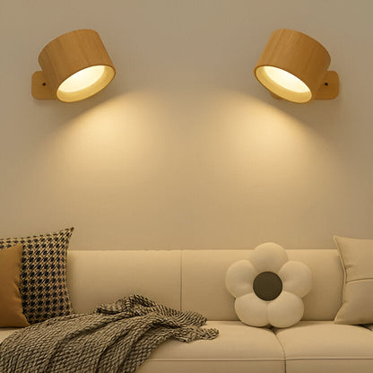 Rechargeable 360° Rotating Wall Light