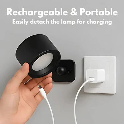Rechargeable 360° Rotating Wall Light