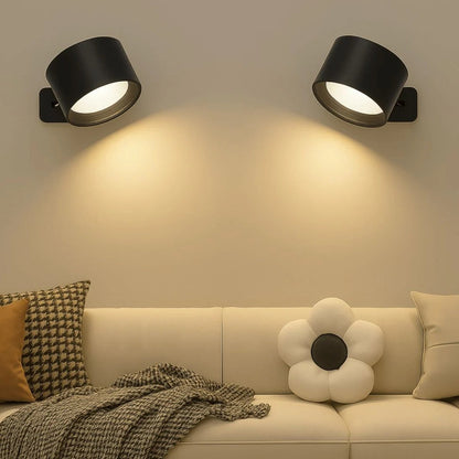 Rechargeable 360° Rotating Wall Light