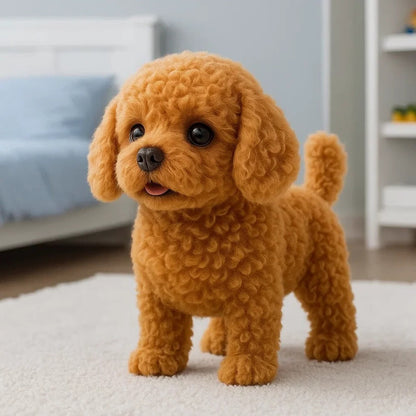 Cuddly Interactive Plush Puppy