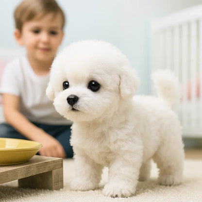 Cuddly Interactive Plush Puppy