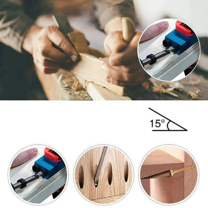 Precision Woodworking Angle Drill Guide