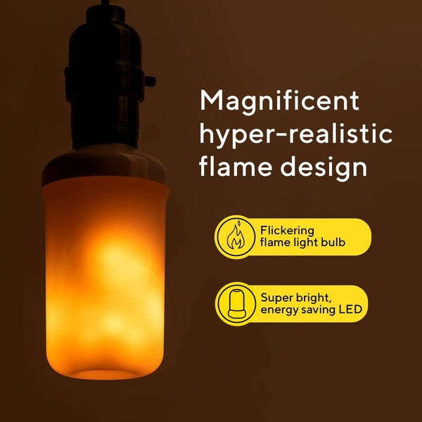 Flickering Flame Effect LED Bulb