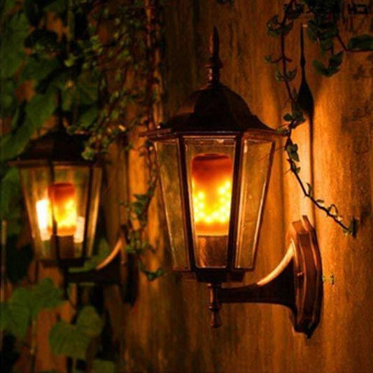 Flickering Flame Effect LED Bulb