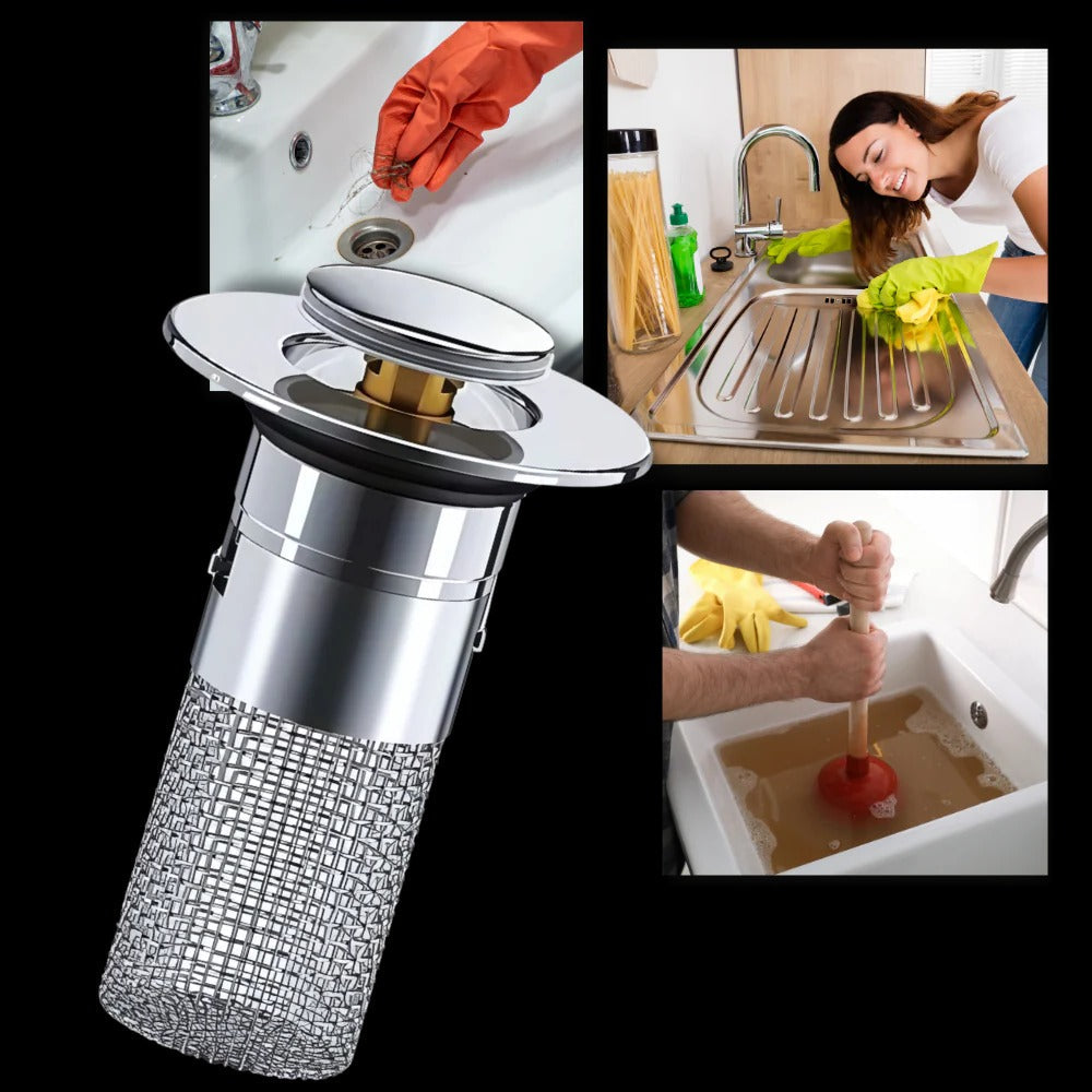 Odor-Blocking Pop-Up Sink Stopper