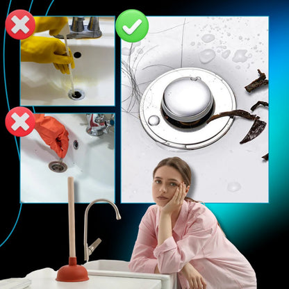 Odor-Blocking Pop-Up Sink Stopper