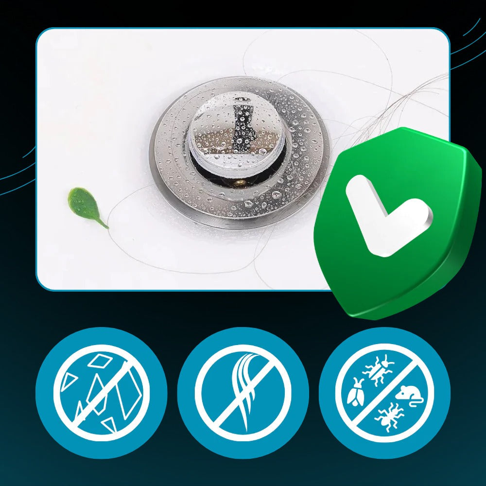 Odor-Blocking Pop-Up Sink Stopper