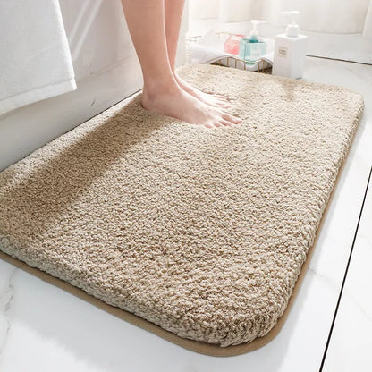 Plush Luxury Bathroom Rug for Cozy Floors