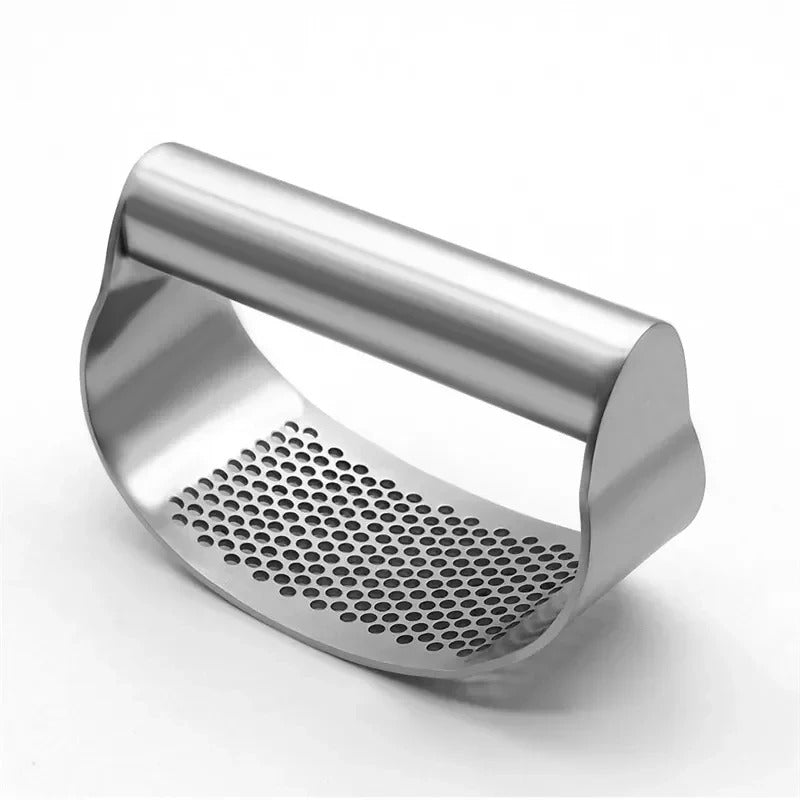 Stainless Steel Garlic Press Rocker Set