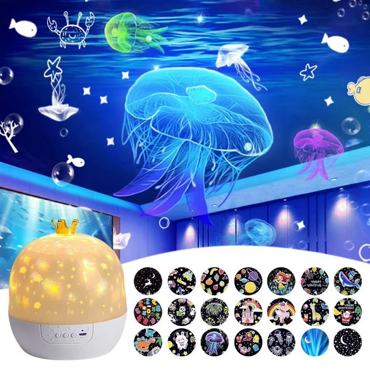 Kids Ocean Wave Projector Night Light