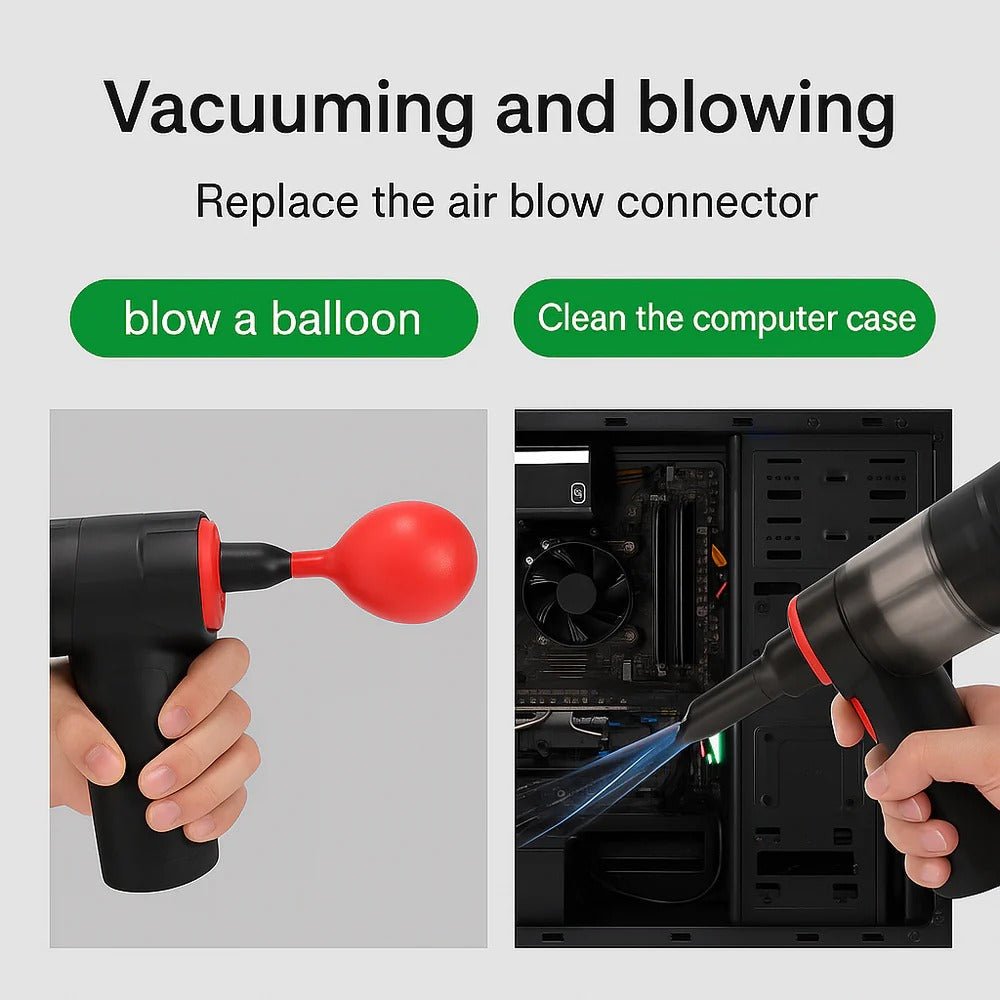 Cordless High-Suction Car Vacuum Cleaner