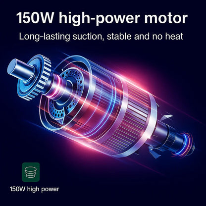 Cordless High-Suction Car Vacuum Cleaner