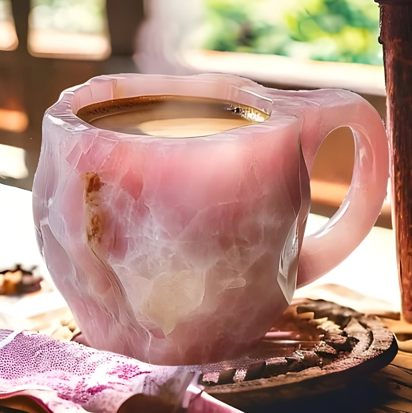 Mineral Crystal Ceramic Coffee Mugs