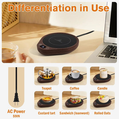 Electric Coffee Mug Warmer Set
