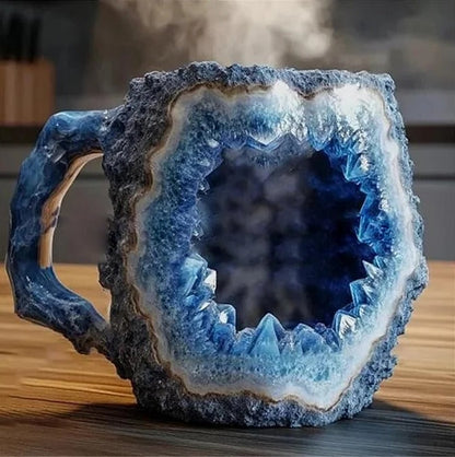 Mineral Crystal Ceramic Coffee Mugs