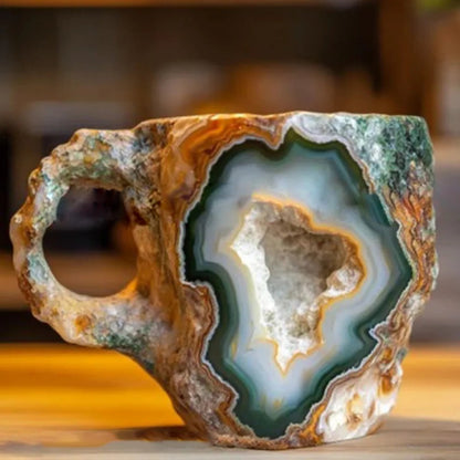 Mineral Crystal Ceramic Coffee Mugs
