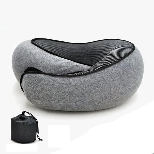 Adjustable Memory Foam Travel Neck Pillow