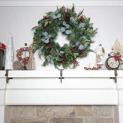 Garland Christmas Stocking Mantel Holders