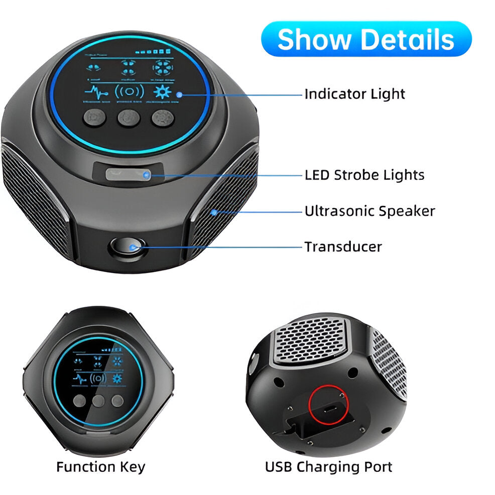 Ultrasonic Spider & Pest Repeller
