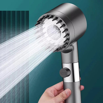 Rain-Pressure Filter Shower Head