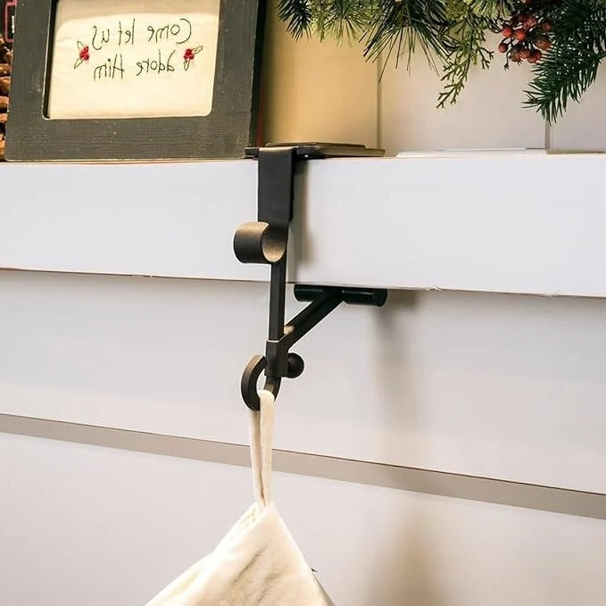 Garland Christmas Stocking Mantel Holders