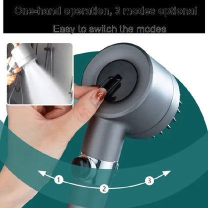 Rain-Pressure Filter Shower Head