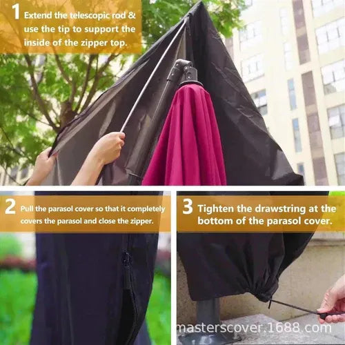 Waterproof Outdoor Parasol Storage Cover