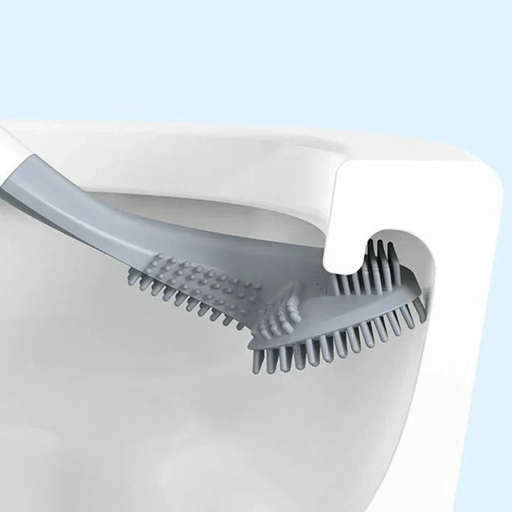 Self-Cleaning Hygienic Toilet Brush Set