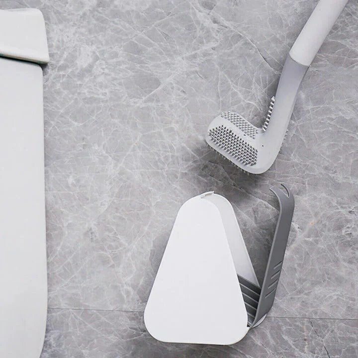 Self-Cleaning Hygienic Toilet Brush Set