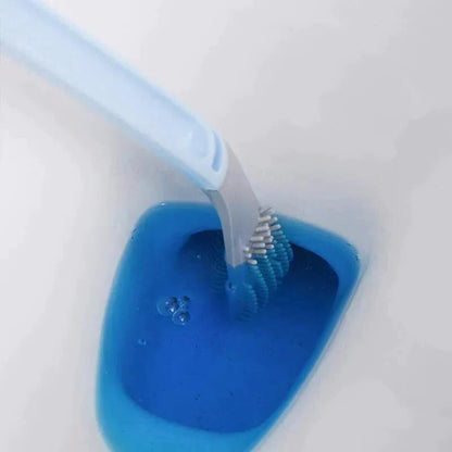 Self-Cleaning Hygienic Toilet Brush Set