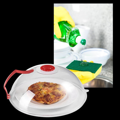 Anti-Splash Microwave Food Cover