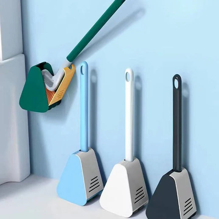 Self-Cleaning Hygienic Toilet Brush Set