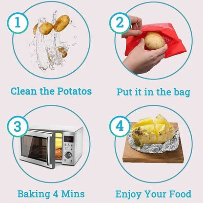 Reusable Microwave Baked Potato Bag
