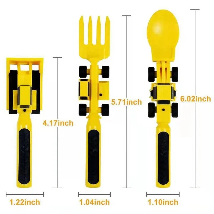 Kids Construction Themed Dining Set