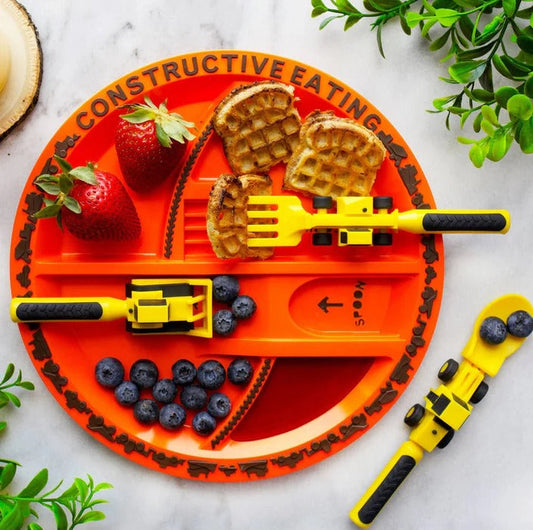 Kids Construction Themed Dining Set
