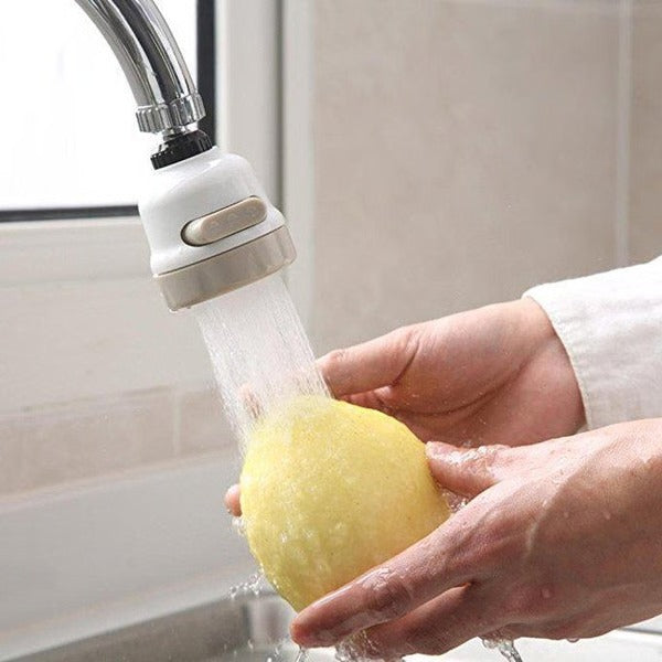 360-Degree Rotating 3-Mode Faucet Attachment