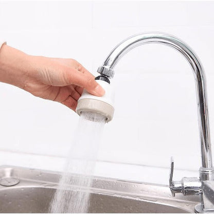 360-Degree Rotating 3-Mode Faucet Attachment