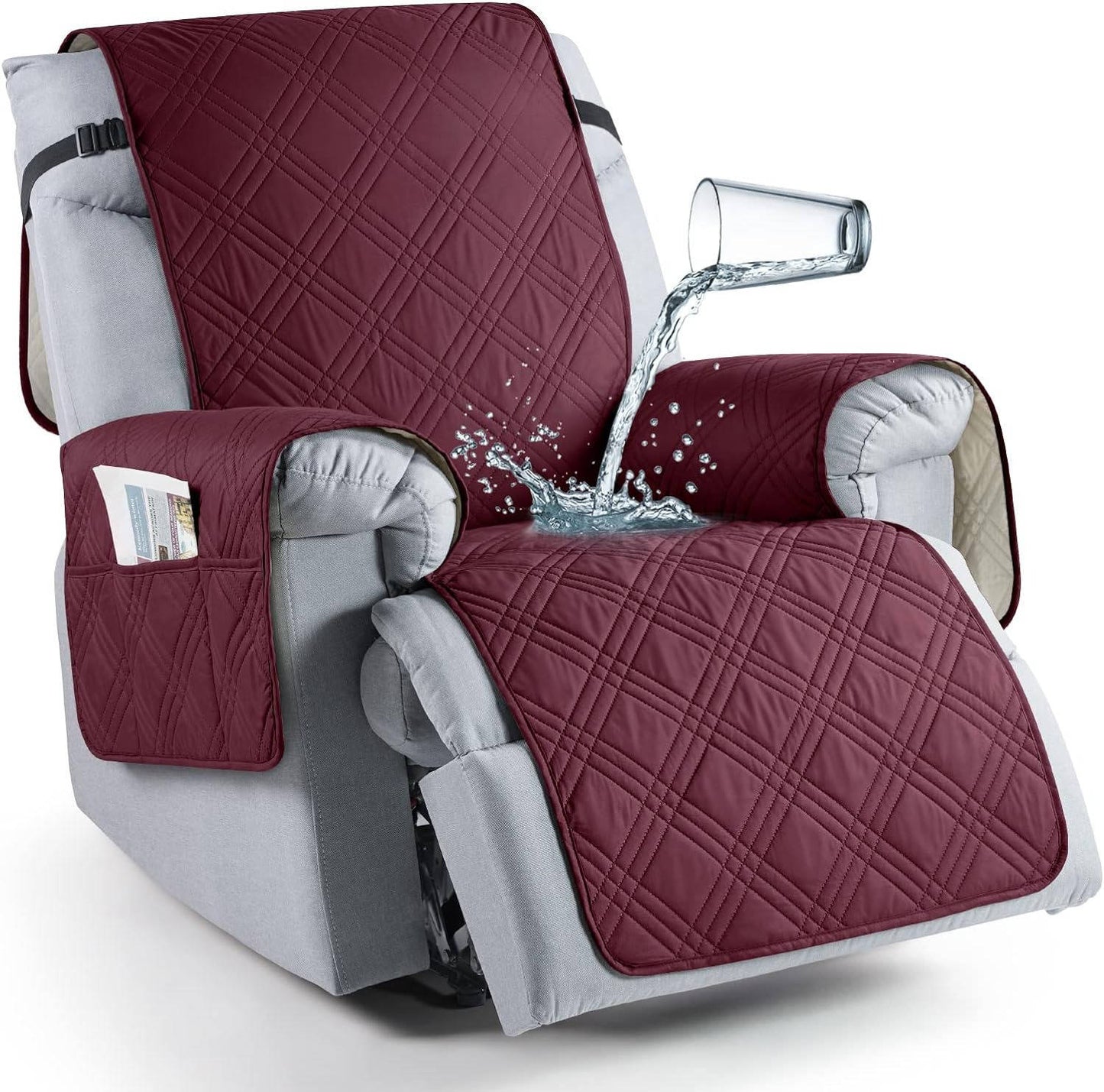 Waterproof Stretch Recliner Chair Cover