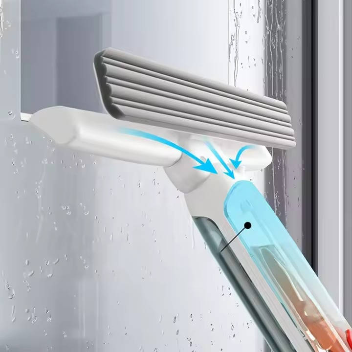Telescopic Long-Handle Window Cleaner