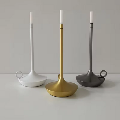 Rechargeable Dimmable Candle Table Lamp
