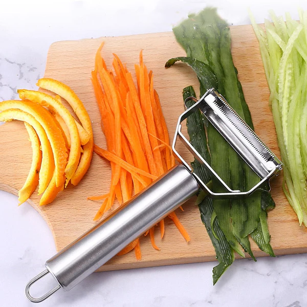 Dual-Blade Vegetable Julienne Peeler