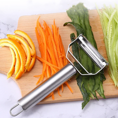 Dual-Blade Vegetable Julienne Peeler