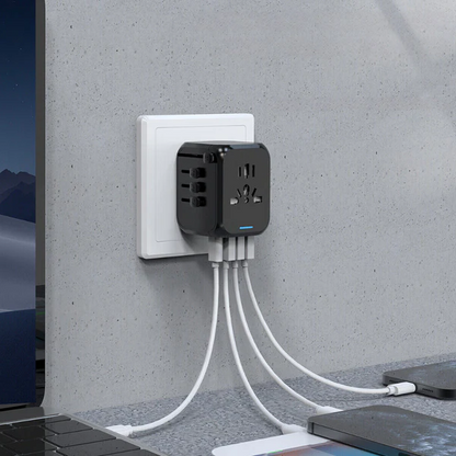 Multi-Port Universal Travel Adapter for Trips