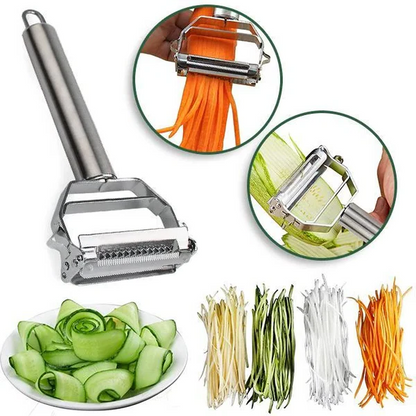 Dual-Blade Vegetable Julienne Peeler