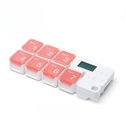 Smart Weekly Pill Organizer With Reminders