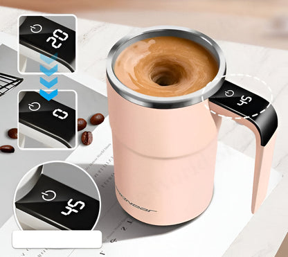 Rechargeable Self-Stirring Travel Mug