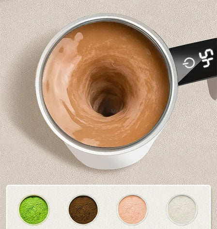 Rechargeable Self-Stirring Travel Mug