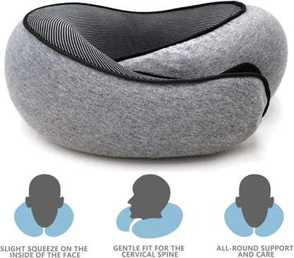 Adjustable Memory Foam Travel Neck Pillow