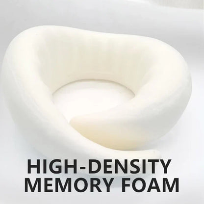 Adjustable Memory Foam Travel Neck Pillow